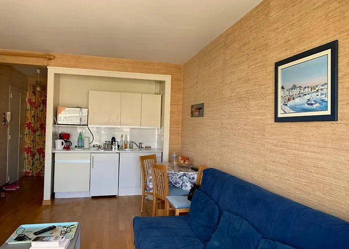 4 Personnes Face Port Avec Balcon Et Parking - Fr-1-843-50